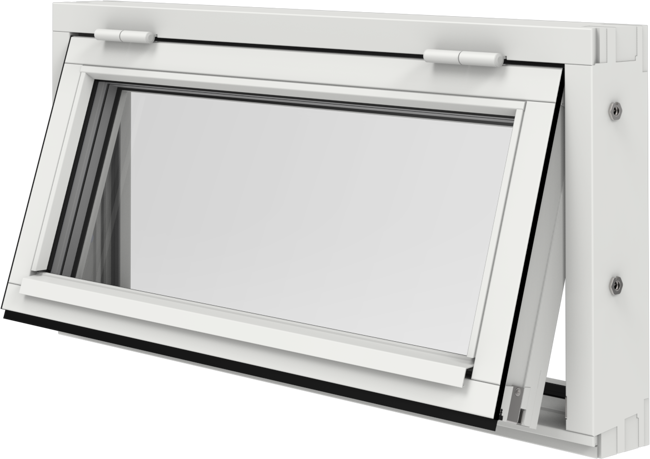 Original Trä 100, Överkantshängt utsida öppet